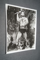 RARE,Steve Reeves, Grande Photo Originale Pour Le Cinéma,25,5 Cm. Sur 20,5 Cm. - Foto