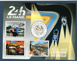 France 2023.Bloc 24 Heures Le Mans Centenaire  .cachet Rond Gomme D'origine. - Blocs Souvenir