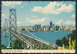 °°° 8750 - USA - CA - SAN FRANCISCO BAY BRIDGE - 1976 With Stamps °°° - San Francisco