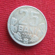 Moldova 25 Bani 2006 KM# 3 Lt 180 *VT  Moldavia Moldavie - Moldawien (Moldau)