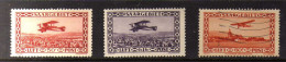 Sarre (1928-32) - Avion Survolants Des Paysages   - Neufs* - MH Ou Oblit - Poste Aérienne