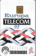 CARTE-PUCE-HONGRIE-120E-GEMA-GENERIQUE-EUROPA TELECOM 92-Utilisé-TBE - Ungarn