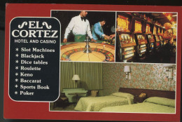 NV Nevada Las Vegas El Cortez Hotel And Casino Gambling Postcard - Las Vegas