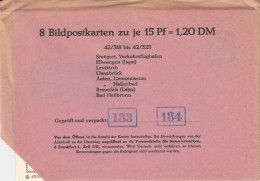 Bund 8 Bildpostkarten 42/318 Bis 42/325 Im Ungeöffneten Umschlag - Postkarten - Ungebraucht