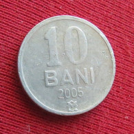 Moldova 10 Bani 2005 KM# 7 Lt 688 *VT  Moldavia Moldavie - Moldavia