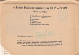 Bund 6 Bildpostkarten 92/571 Bis 92/576 Im Ungeöffneten Umschlag - Postkarten - Ungebraucht