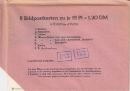 Bund 8 Bildpostkarten A 15/109 Bis A 15/116 Im Ungeöffneten Umschlag - Postkarten - Ungebraucht