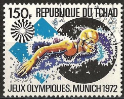 Chad 1972 - Mi 552 - YT 257 ( Munich Olympic Games : Swimming ) - Tchad (1960-...)