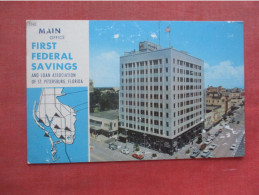 Map First Federal Savings. .  St Petersburg  Florida Ref 6102 - St Petersburg