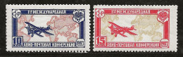 Russie 1927 N° Y&T : PA. 18 * Et 19 ** - Neufs