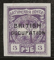 Russie 1919 N° Y&T : Batoum 12 * - 1919-20 Ocucpación Británica