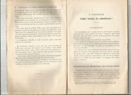 EMPLOI TACTIQUE DES MITRAILLEUSES ; L ARTILLERIE EN CAMPAGNE ; L ARMEE ALLEMANDE - Otros & Sin Clasificación