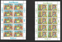 AZERBAIDJAN 1998 FEUILLETS  EUROPA-FETES  YVERT N°359/60  NEUF MNH** - 1998