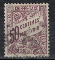TUNISIE       N°  YVERT  TAXE 32  ( 3 )   OBLITERE    ( OB 11/ 12 ) - Timbres-taxe