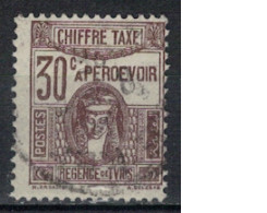 TUNISIE       N°  YVERT  TAXE 42 ( 4 ) OBLITERE    ( OB 11/ 13 ) - Postage Due