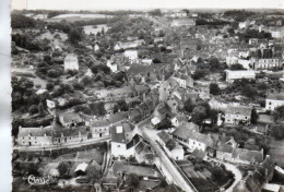 GUEMENE SUR SCORFF ARRIVEE AU BOURG PAR LA ROUTE DE GOURIN VUE GENERALE CPSM 10X15 TBE - Guemene Sur Scorff