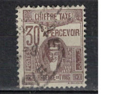 TUNISIE       N°  YVERT  TAXE 42 ( 10 ) OBLITERE    ( OB 11/ 13 ) - Timbres-taxe