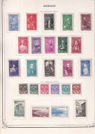 Monaco - Collection Vendue Page Par Page - Neuf * Avec Charnière - TB - Unused Stamps