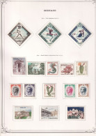 Monaco - Collection Vendue Page Par Page - Neuf * Avec Charnière - TB - Unused Stamps