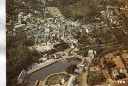 ROHAN LA CHAPELLE DE BONNE ENCONTRE SUR LA RIVIERE DE L'OUST VUE AERIENNE CPSM 10X15 TBE - Rohan