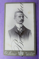 C.D.V. -Photo-Carte De Visite E.Morren / Alphonse Van Der Straten "Waillet Student Leuven 1901-1906 - Identifizierten Personen