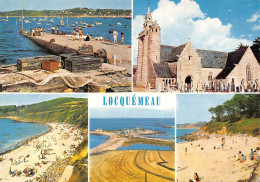 ¤¤   -   LOCQUEMEAU    -  Le Port, Les Plages Et L'Eglise   -  Multivues     -   ¤¤ - Autres & Non Classés