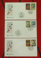 United Nations  FDC,1983 Trade And Development，3 Covers - FDC