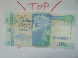 SEYCHELLES (Commémorative Issue) 10 Rupees 2013 Neuf (B.29) - Seychelles