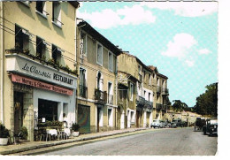 ANIANE - Hérault - 34- Boulevard St-Jean - Restaurant La Choucroute - Autos - Circulée En 1973 -CPSM - Aniane