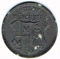 Nécessité Allemagne : 10 Pfennig 1920 Münchberg - Monedas/ De Necesidad