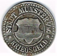 Nécessité Allemagne : 25 Pfennig 1918 Münster I. Westf - Monetari/ Di Necessità