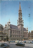 BELGIE,BRUSSELS, GRAND SQUARE ,TOWN HALL  ,ARHITECTURE,VINTAGE CARS - Markets