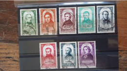 Serie Personnages 795/802    ,cote 17.5 Euros - Used Stamps