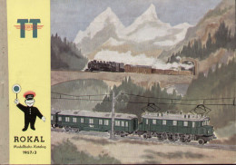 Catalogue ROKAL 1957/3 Modellbahn Katalog TT 1:120 12 Mm. - Alemania