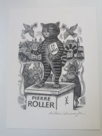 Luxembourg Ex-libris, P. Roller - Bookplates