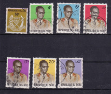 Rep Zaire YT° 806-822 - Used Stamps