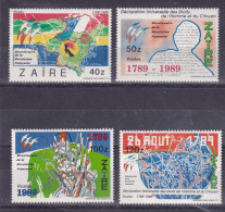 Rep Zaire YT** 1331-1334 - Unused Stamps