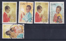 Rep Zaire YT° 1118-1122 - Used Stamps