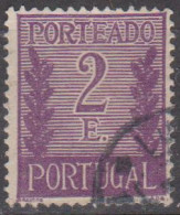 PORTUGAL  (PORTEADO) - 1940.   Valor Ladeado De Ramos.  2 E.  D. 14  (o)   MUNDIFIL  Nº 63 - Gebraucht