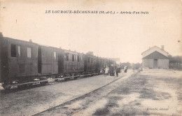 LE LOUROUX BECONNAIS      LA GARE   TRAIN - Le Louroux Beconnais