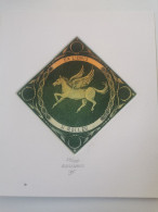 Luxembourg Ex-libris, P. Roller - Ex-libris