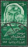 EGYPT1961 Palestine Day - 10m - Refugee Mother And Child, And Map FU - Used Stamps
