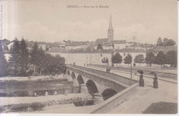 Chatel Pont Sur La Moselle Carte Postale Animee   1904 - Chatel Sur Moselle