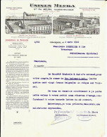 TOURNAI Et WARCHIN -  Usines Meura  (installation De Brasserie  , ... )  1921 - Other & Unclassified