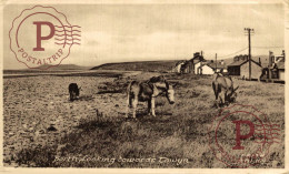 UK. BORTH. LOOKING TOWARDS TOWYN - Cardiganshire