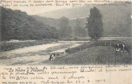 CPA Europe > Belgique > Liège > Trooz La Vesdre à Fraipont  - 1902 - Vaches Nessonvaux - Trooz