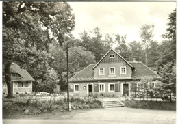 DAHLEN über Oschatz ~1972 Private AK " Waldgaststätte Hospitalhütte Dahlener Heide " - Oschatz