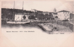 Sainte Maxime - Vue Generale - Voilier - Carte Nuage - CPA °J - Sainte-Maxime