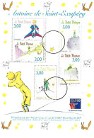Bloc Feuillet N° 20 - Le Petit Prince " Antoine De Saint Exupery - Philex France 99 - Bloc De 5 Timbres Oblitéré - Oblitérés