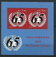 Bloc Feuillet  2010 Nation Unies Genéves En Neuf ** N 21 - Blocks & Sheetlets